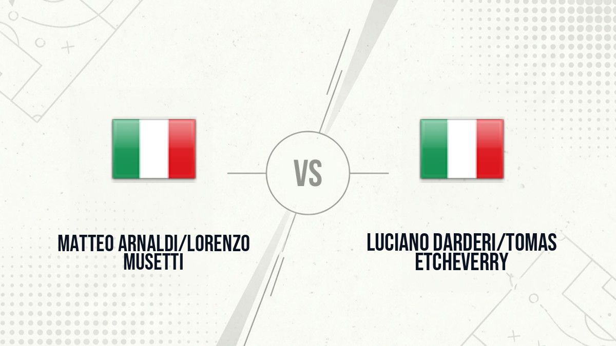 Pronostic Matteo Arnaldi/Lorenzo Musetti Luciano Darderi/Tomas Etcheverry