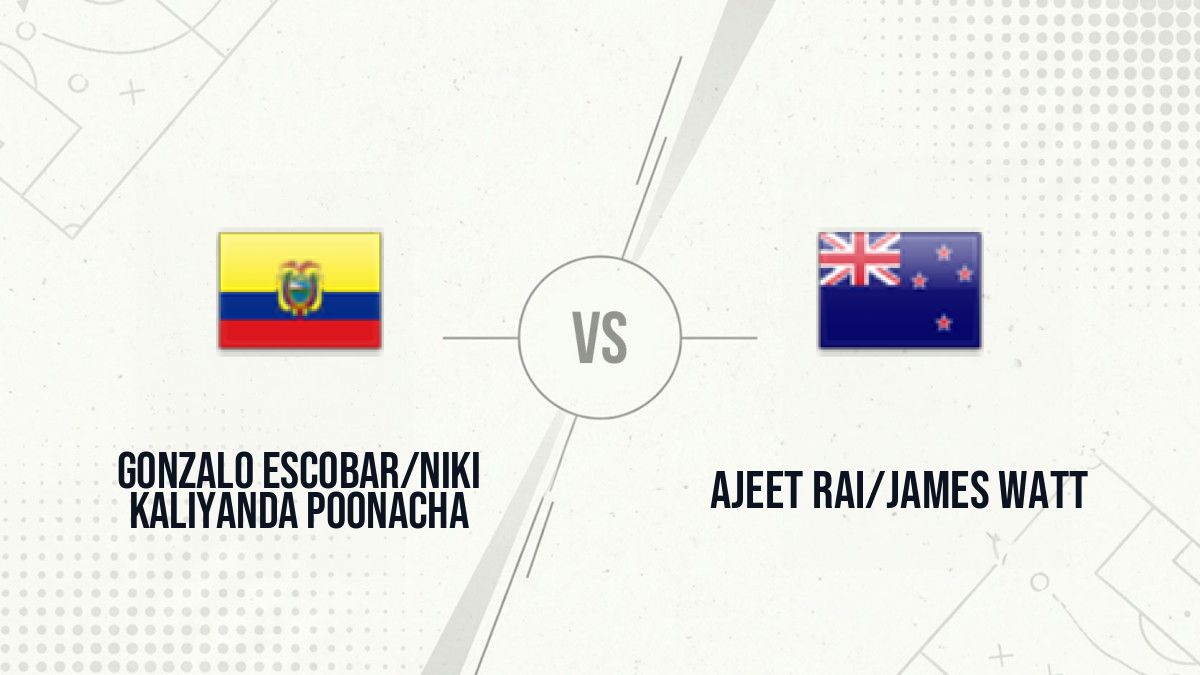 Pronostic Gonzalo Escobar/Niki Kaliyanda Poonacha Ajeet Rai/James Watt