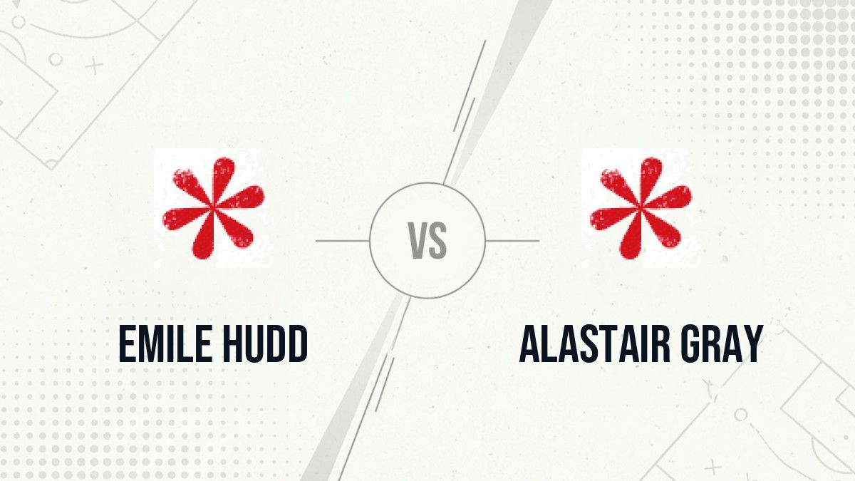 Pronostic Emile Hudd Alastair Gray