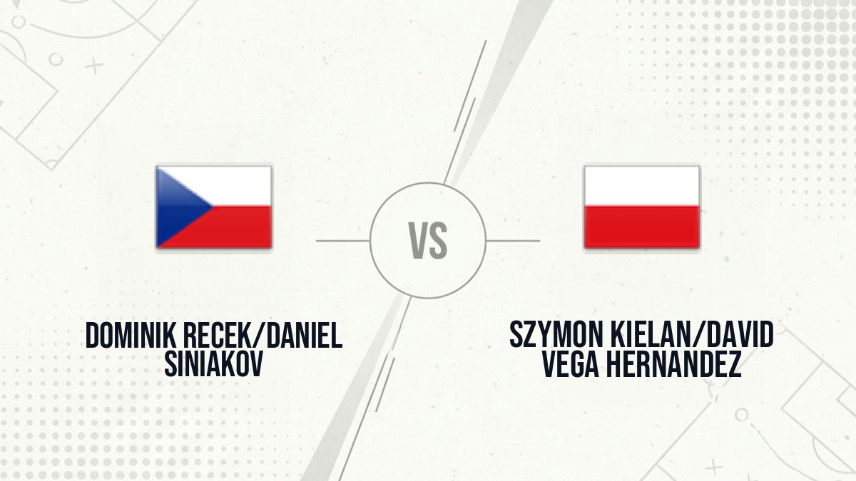 Pronostic Dominik Recek/Daniel Siniakov Szymon Kielan/David Vega Hernandez