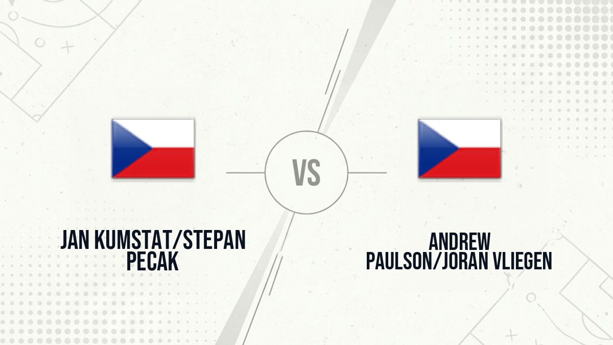 Pronostic Jan Kumstat/Stepan Pecak Andrew Paulson/Joran Vliegen