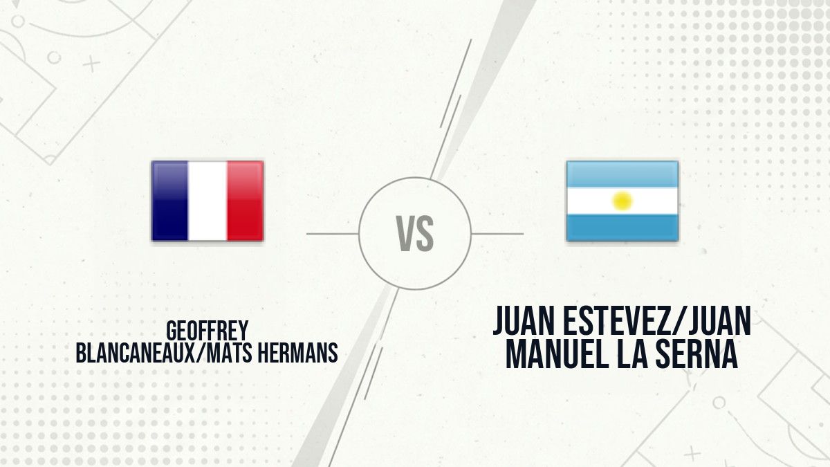 Pronostic Geoffrey Blancaneaux/Mats Hermans Juan Estevez/Juan Manuel La Serna