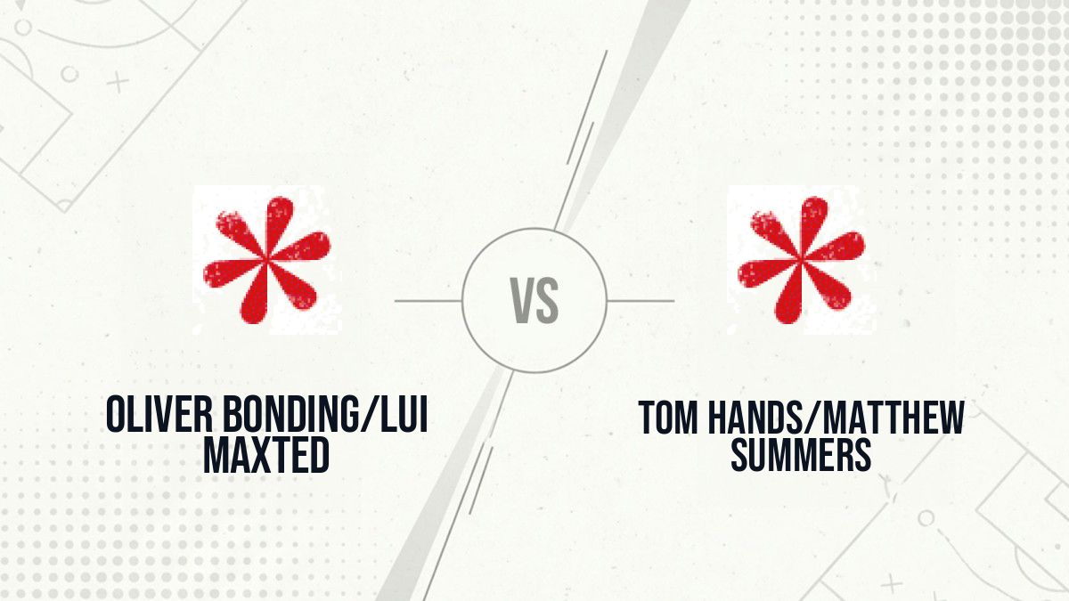 Pronostic Oliver Bonding/Lui Maxted Tom Hands/Matthew Summers