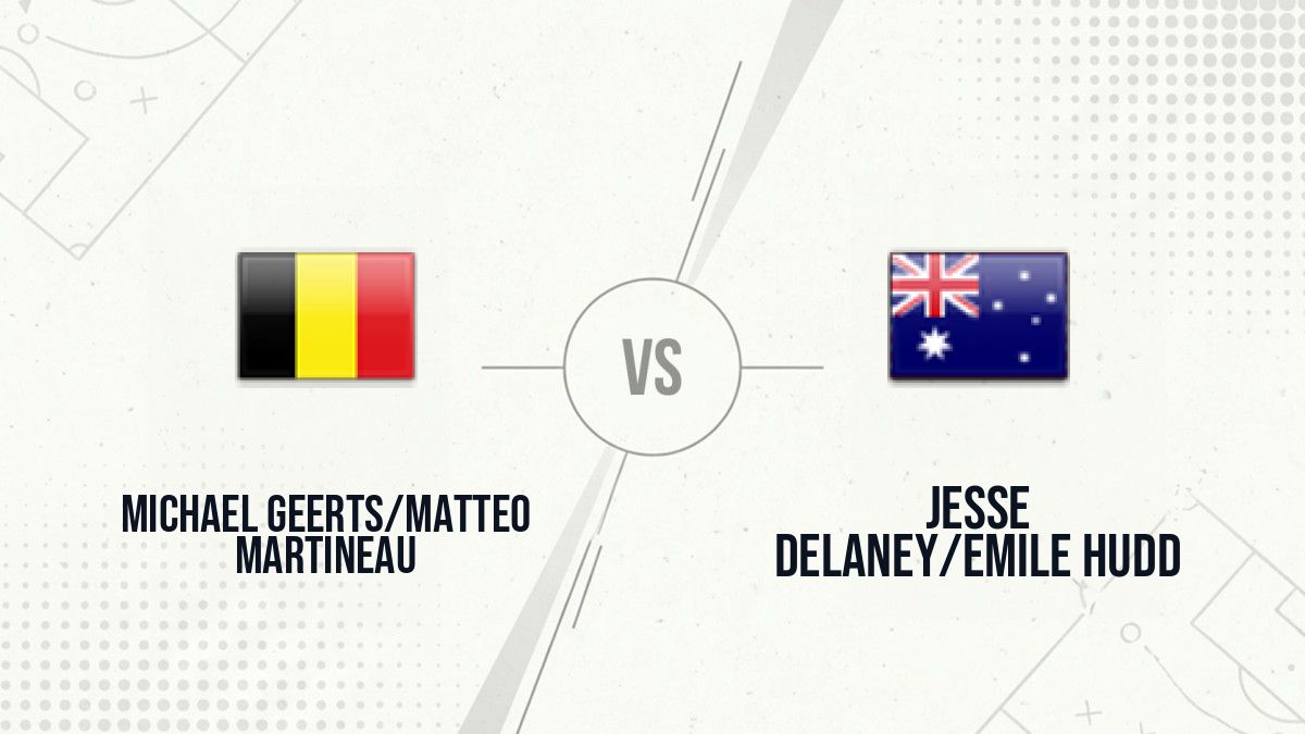 Pronostic Michael Geerts/Matteo Martineau Jesse Delaney/Emile Hudd