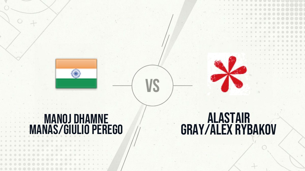 Pronostic Manoj Dhamne Manas/Giulio Perego Alastair Gray/Alex Rybakov