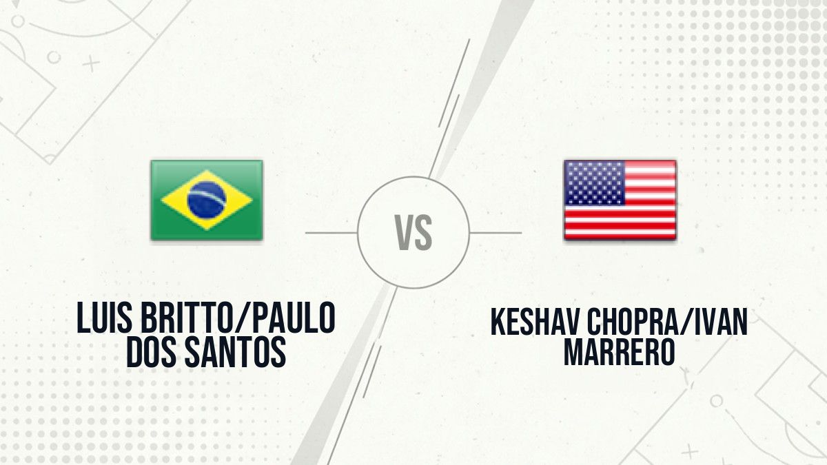 Pronostic Luis Britto/Paulo Dos Santos Keshav Chopra/Ivan Marrero