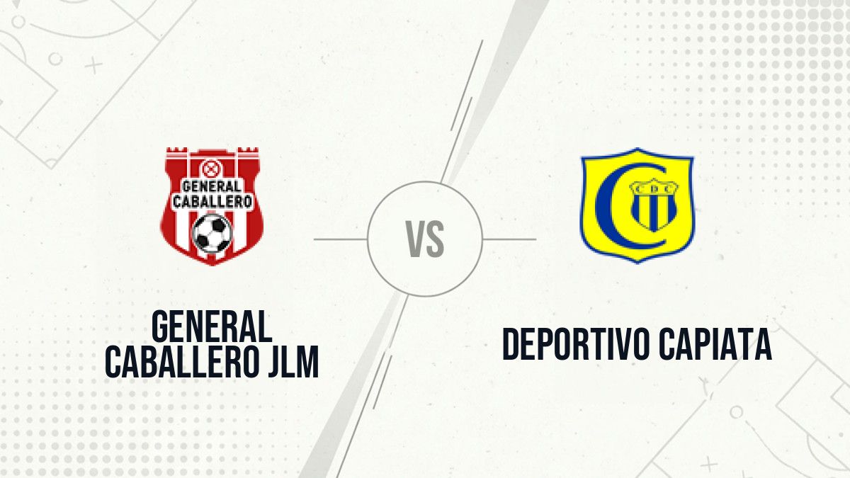 Pronostic General Caballero JLM Deportivo Capiata
