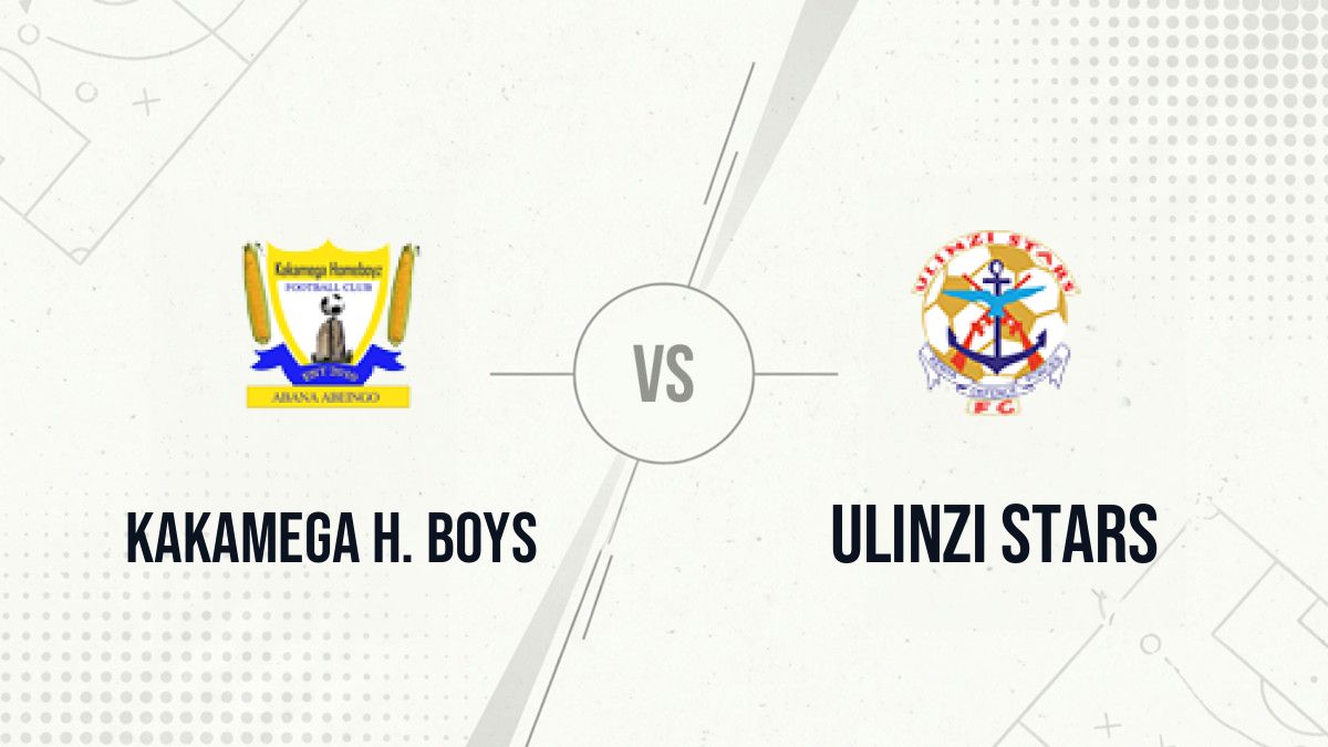 Pronostic Kakamega H. Boys Ulinzi Stars
