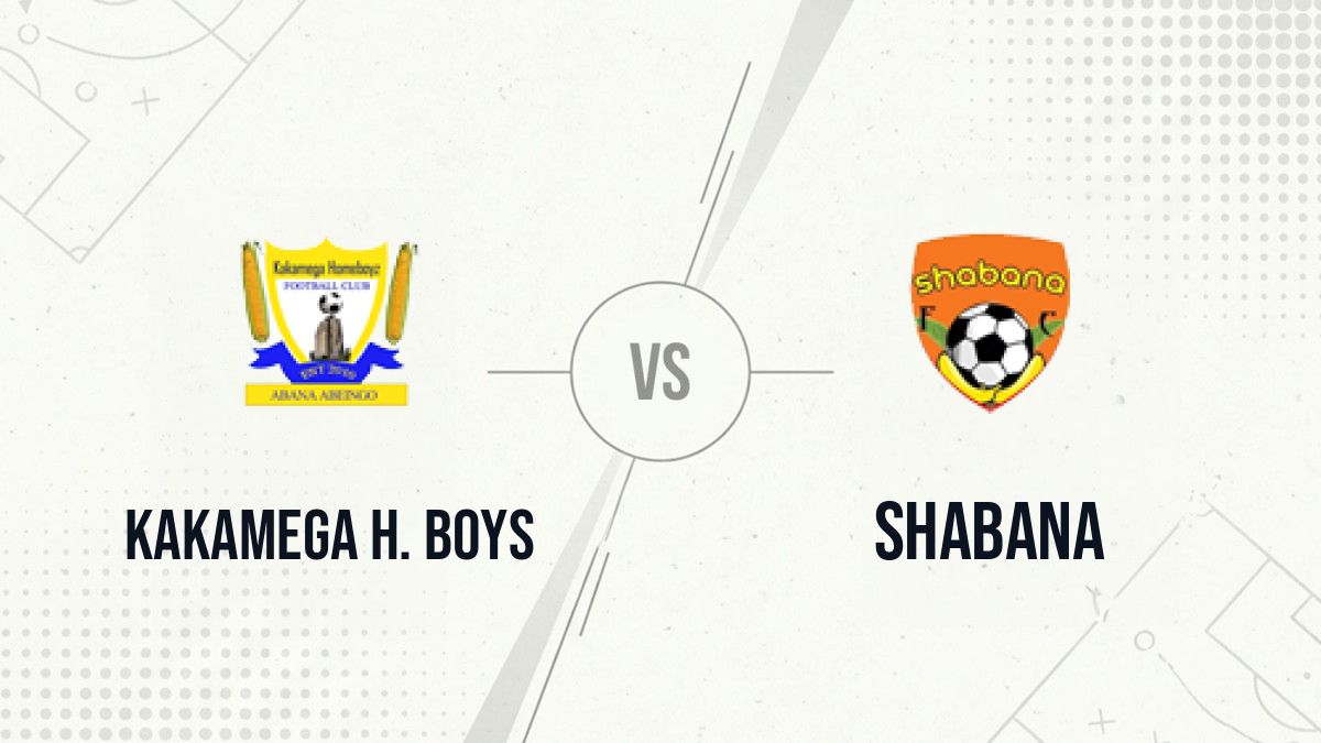 Pronostic Kakamega H. Boys Shabana