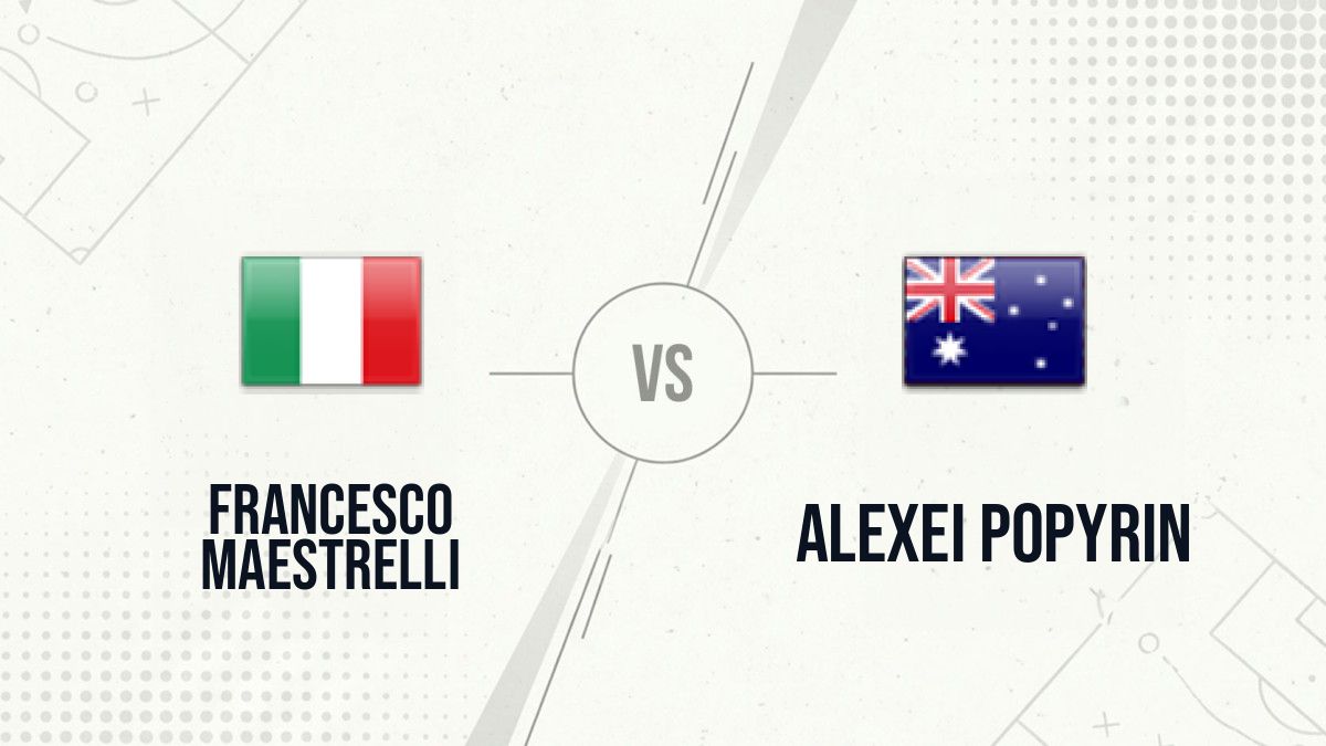 Pronostic Francesco Maestrelli Alexei Popyrin