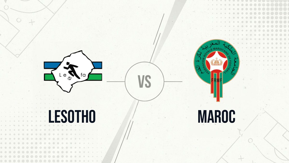 Pronostic Lesotho Maroc