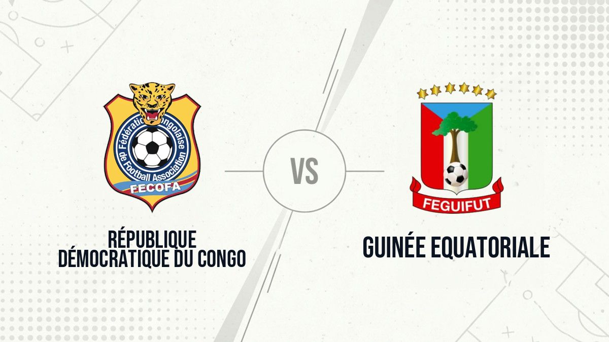 Pronostic République Démocratique du Congo Guinée Equatoriale