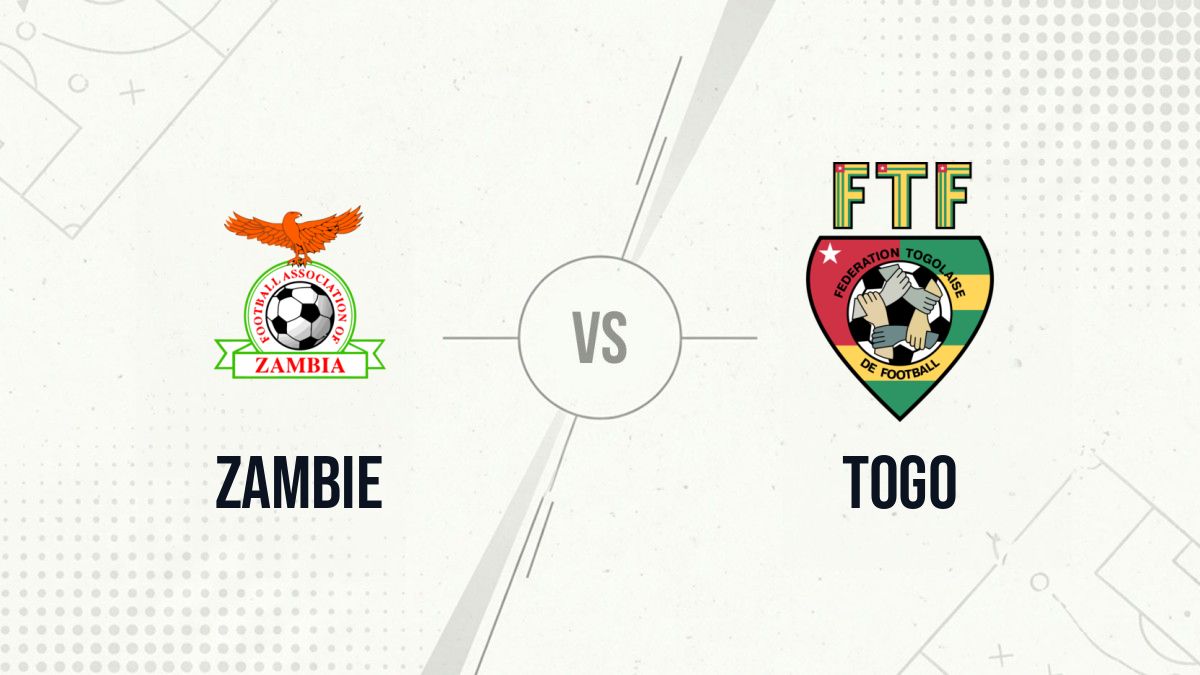 Pronostic Zambie Togo