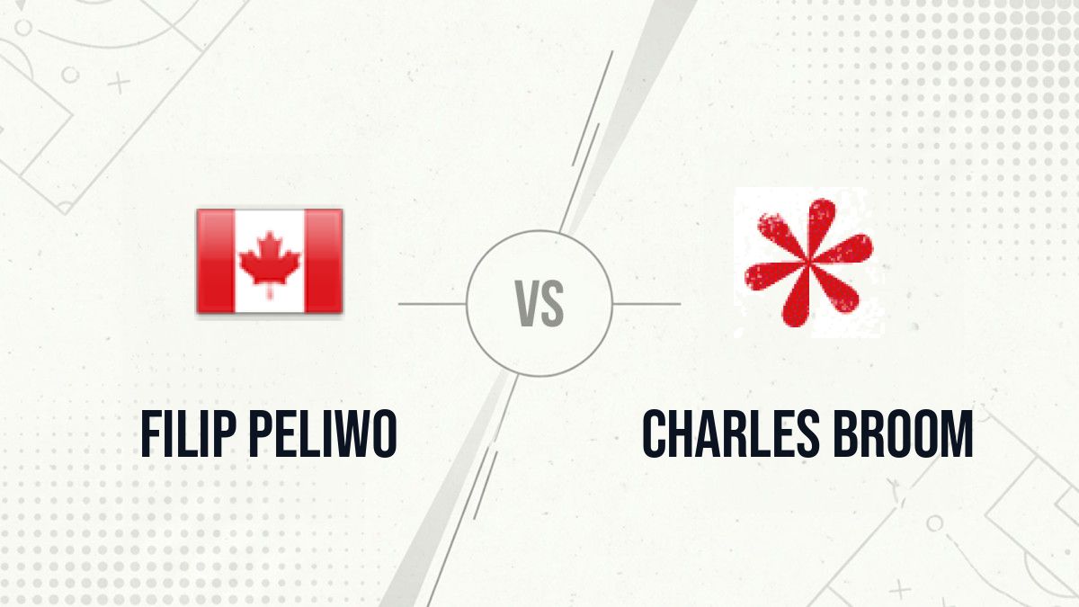 Pronostic Filip Peliwo Charles Broom