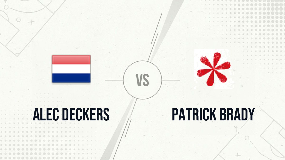 Pronostic Alec Deckers Patrick Brady