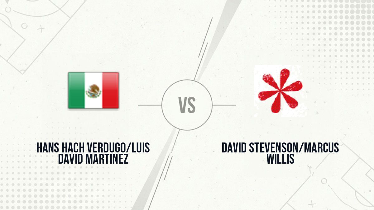 Pronostic Hans Hach Verdugo/Luis David Martinez David Stevenson/Marcus Willis