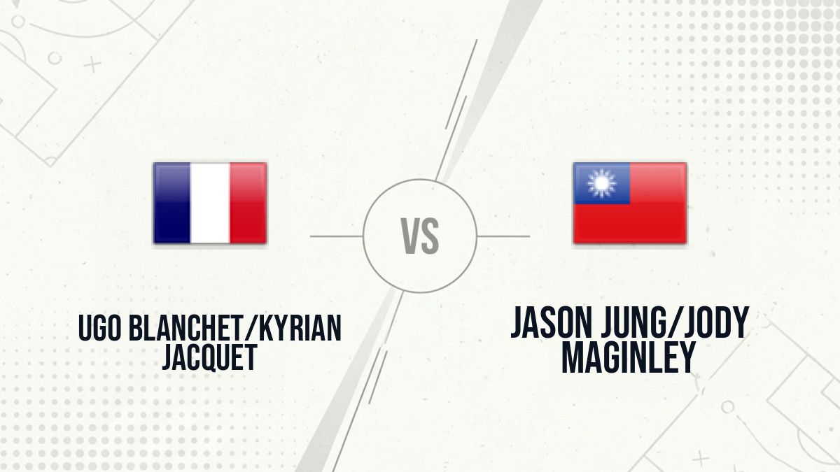 Pronostic Ugo Blanchet/Kyrian Jacquet Jason Jung/Jody Maginley
