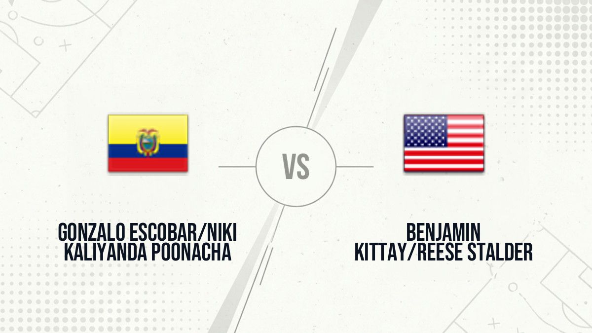 Pronostic Gonzalo Escobar/Niki Kaliyanda Poonacha Benjamin Kittay/Reese Stalder