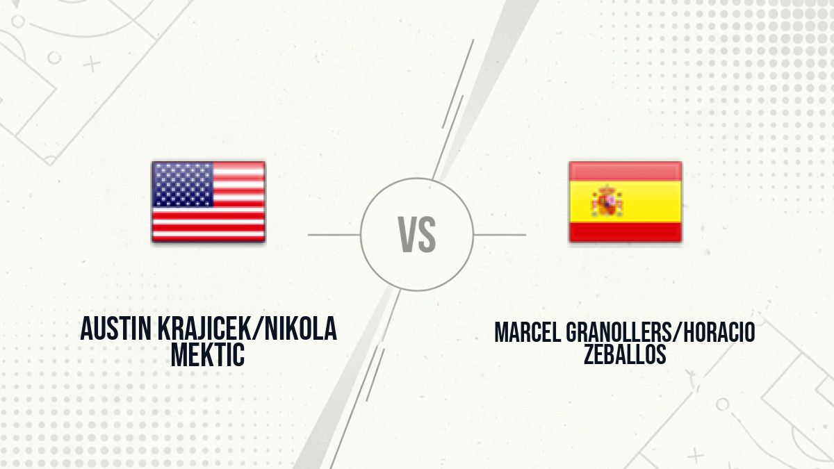 Pronostic Austin Krajicek/Nikola Mektic Marcel Granollers/Horacio Zeballos