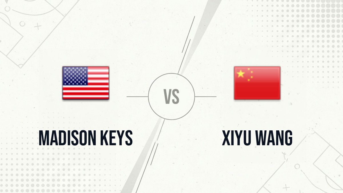 Pronostic Madison Keys Xiyu Wang