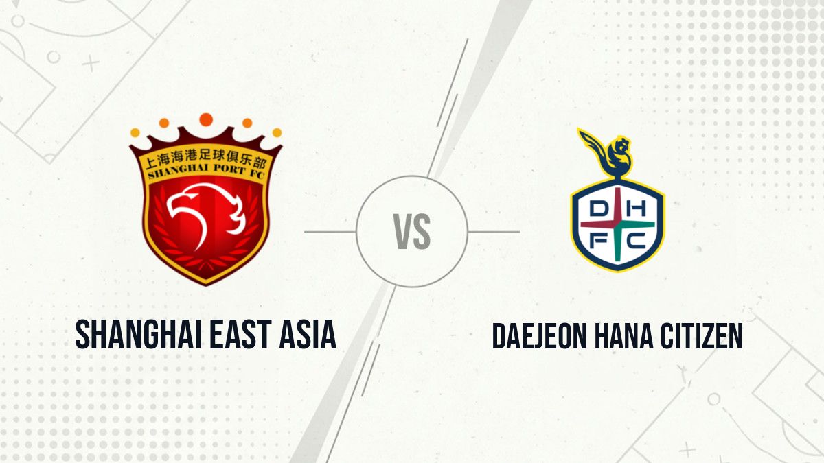 Pronostic Shanghai East Asia Daejeon Hana Citizen