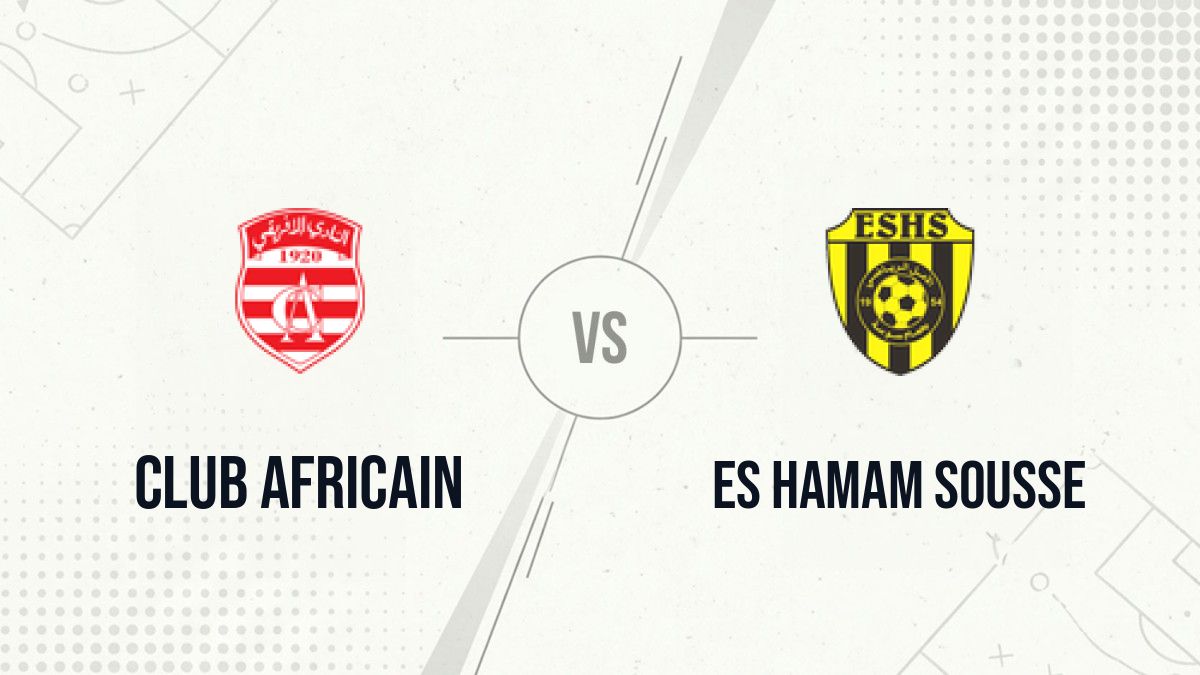 Pronostic Club Africain ES Hamam Sousse