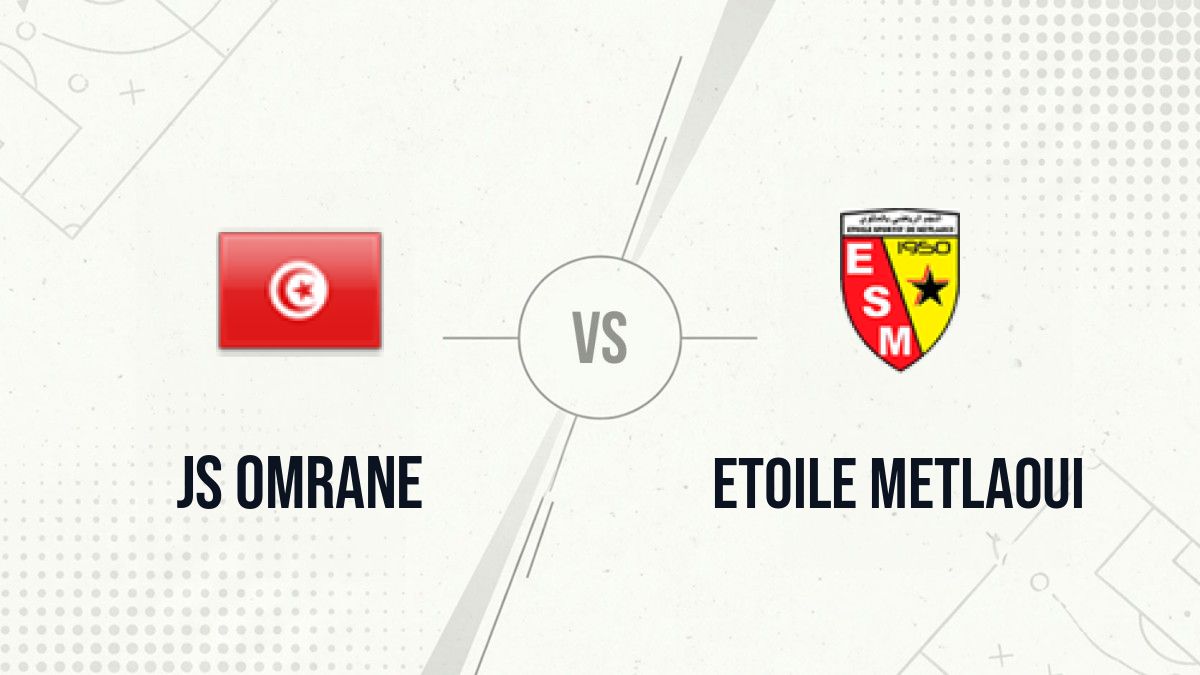 Pronostic JS Omrane Etoile Metlaoui