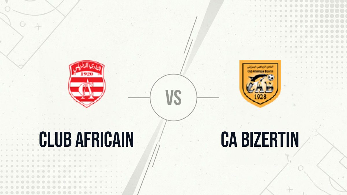 Pronostic Club Africain CA Bizertin