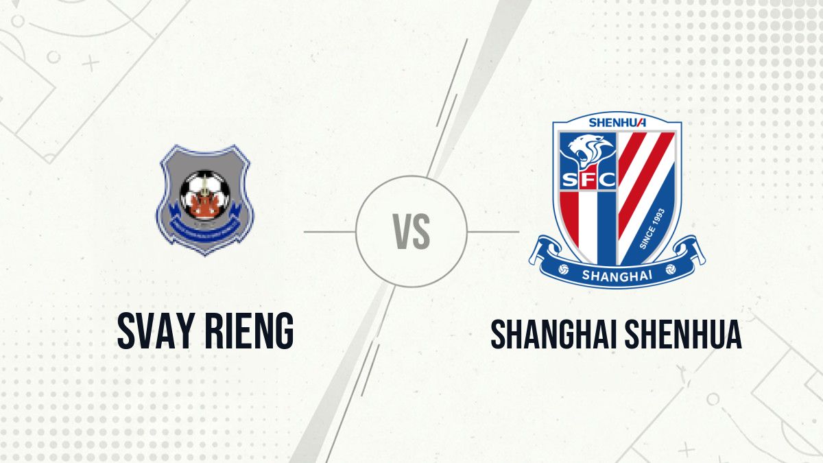 Pronostic Svay Rieng Shanghai Shenhua