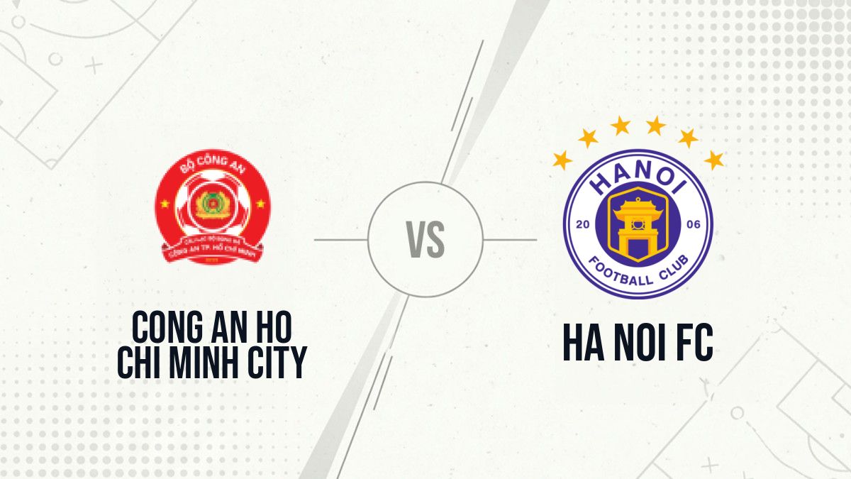 Pronostic Cong An Ho Chi Minh City Ha Noi FC