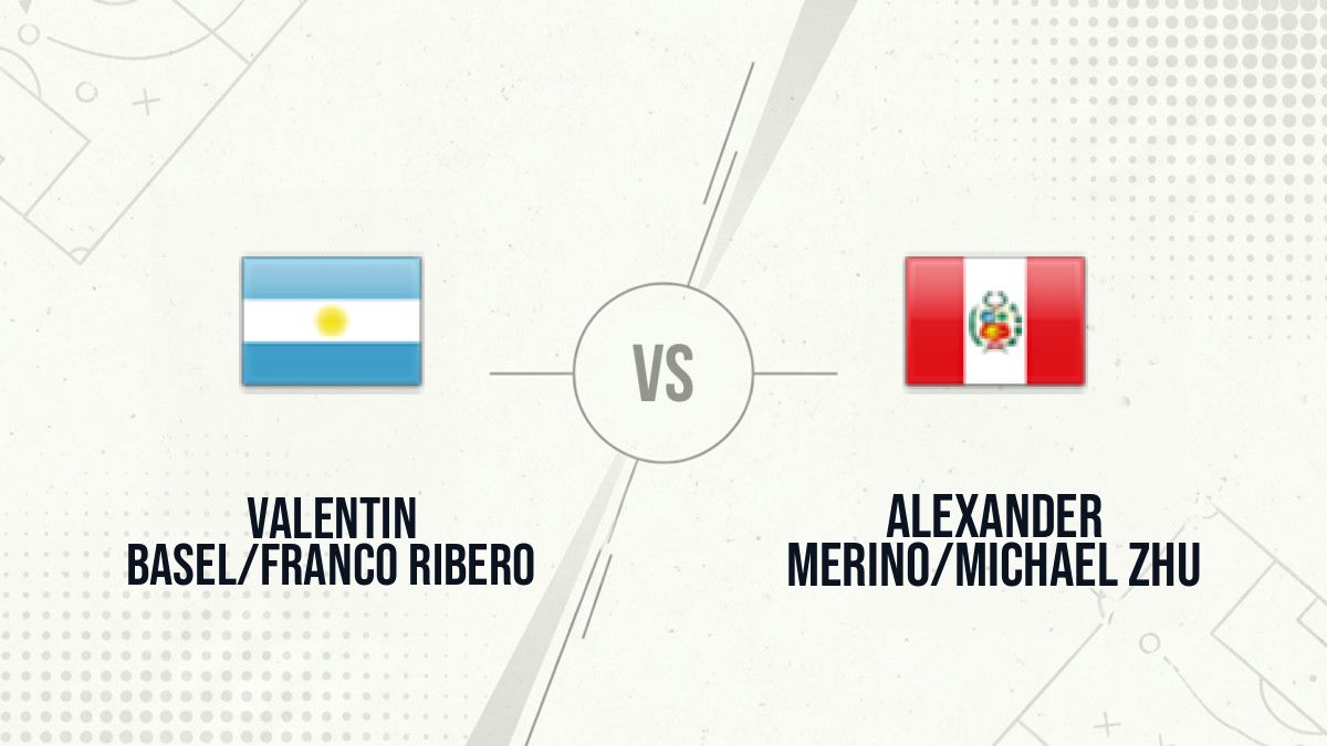 Pronostic Valentin Basel/Franco Ribero Alexander Merino/Michael Zhu