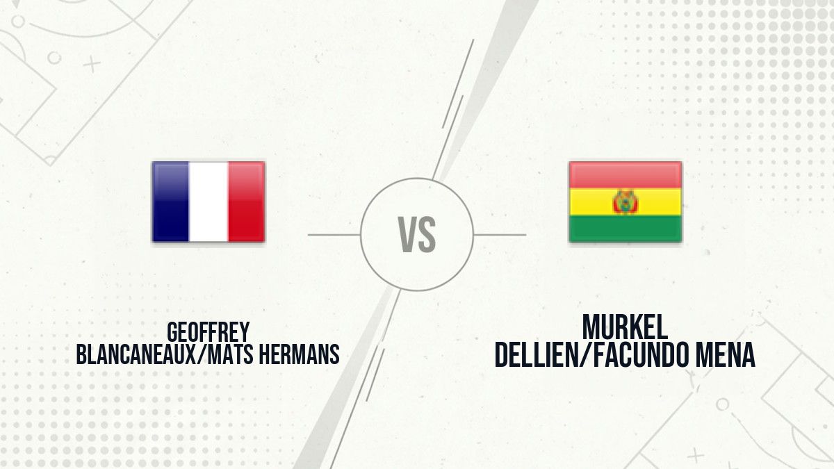Pronostic Geoffrey Blancaneaux/Mats Hermans Murkel Dellien/Facundo Mena