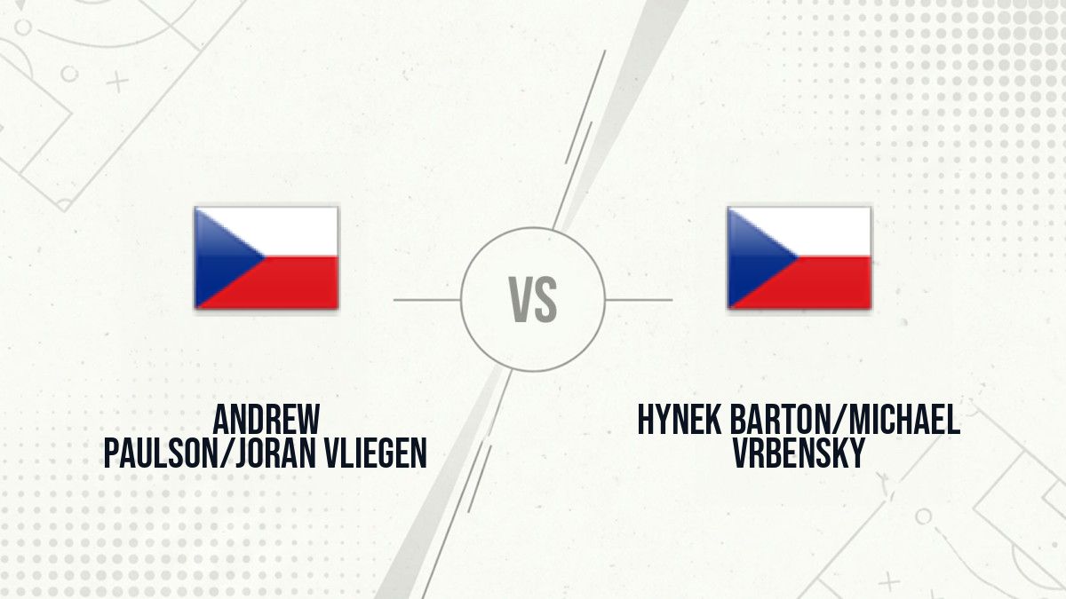 Pronostic Andrew Paulson/Joran Vliegen Hynek Barton/Michael Vrbensky