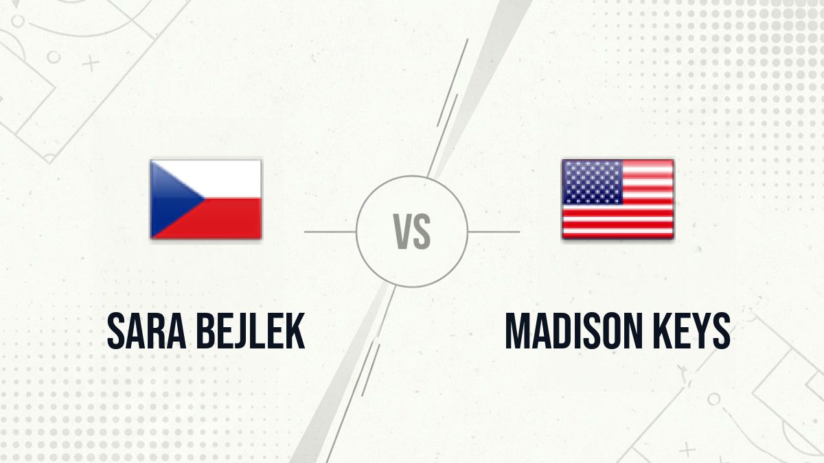 Pronostic Sara Bejlek Madison Keys