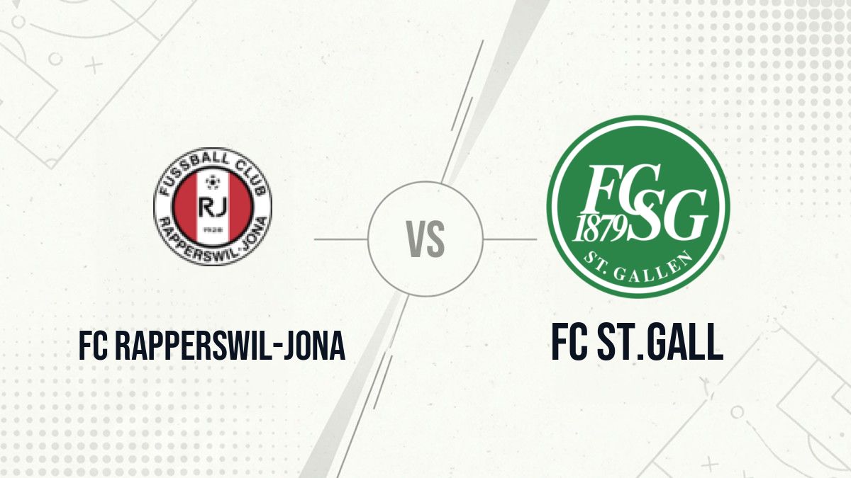 Pronostic FC Rapperswil-Jona FC St.Gall