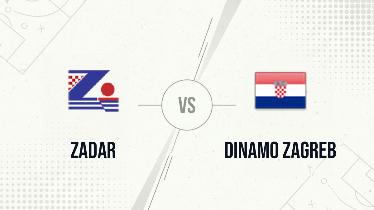 Pronostic Zadar Dinamo Zagreb