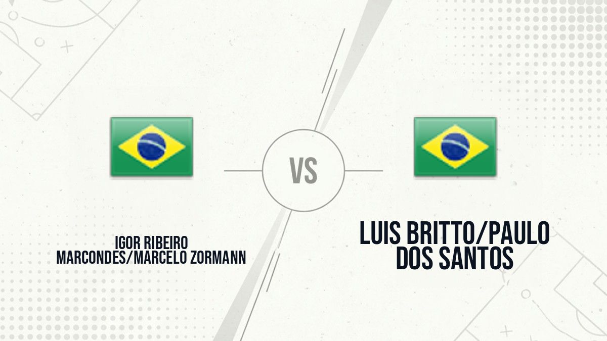 Pronostic Igor Ribeiro Marcondes/Marcelo Zormann Luis Britto/Paulo Dos Santos