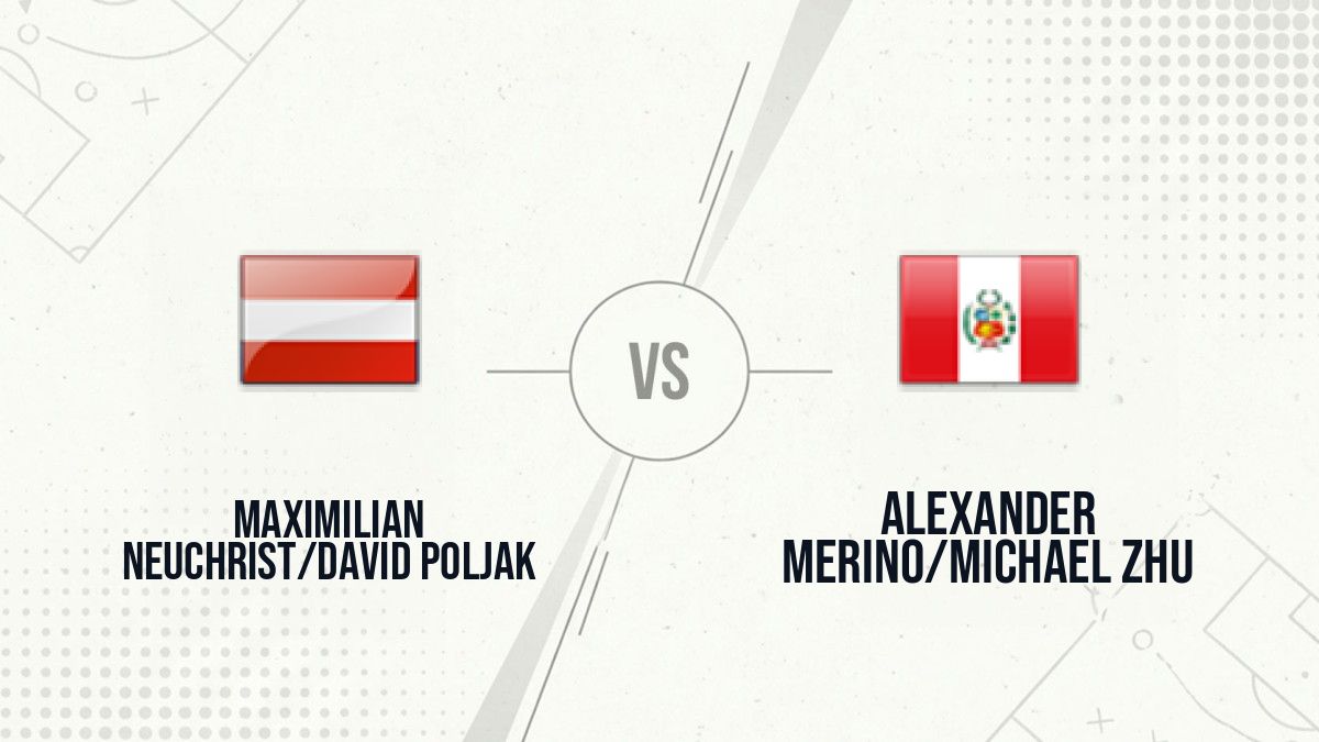 Pronostic Maximilian Neuchrist/David Poljak Alexander Merino/Michael Zhu