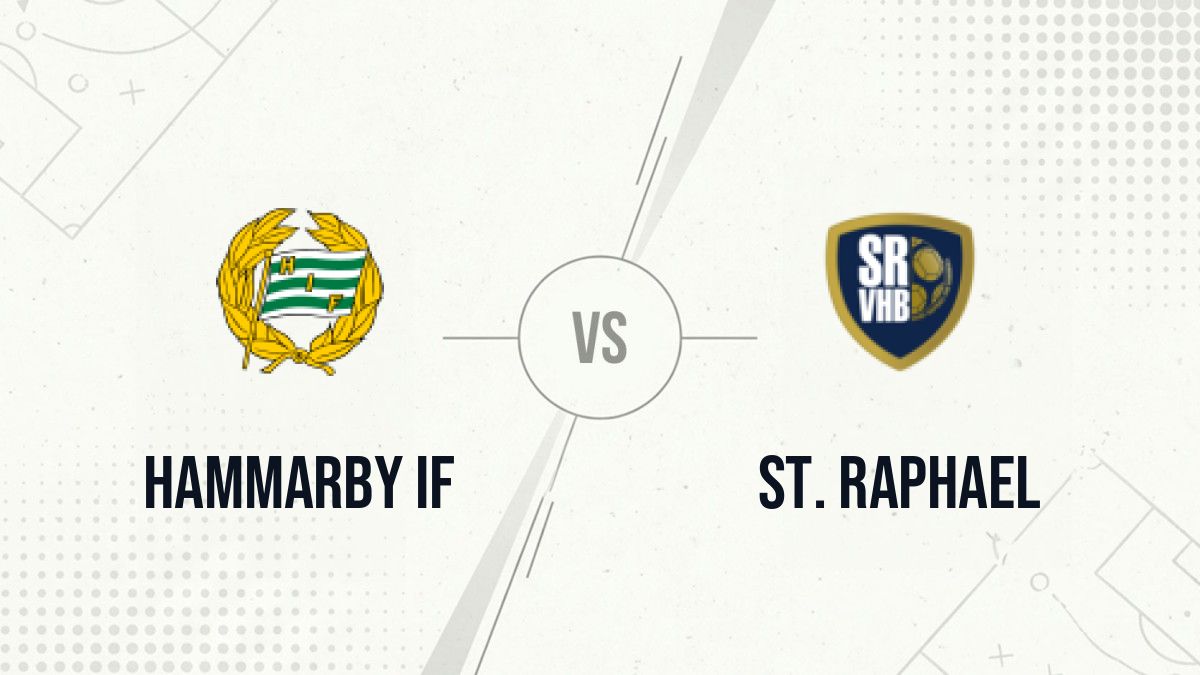 Pronostic Hammarby IF St. Raphael