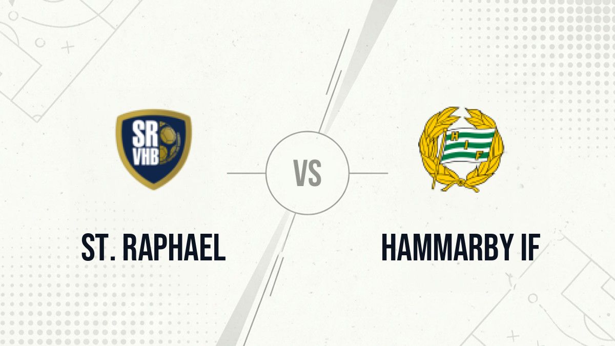 Pronostic St. Raphael Hammarby IF