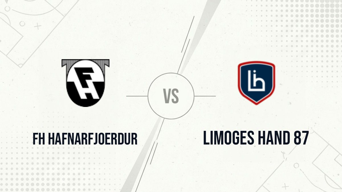 Pronostic FH Hafnarfjoerdur Limoges Hand 87