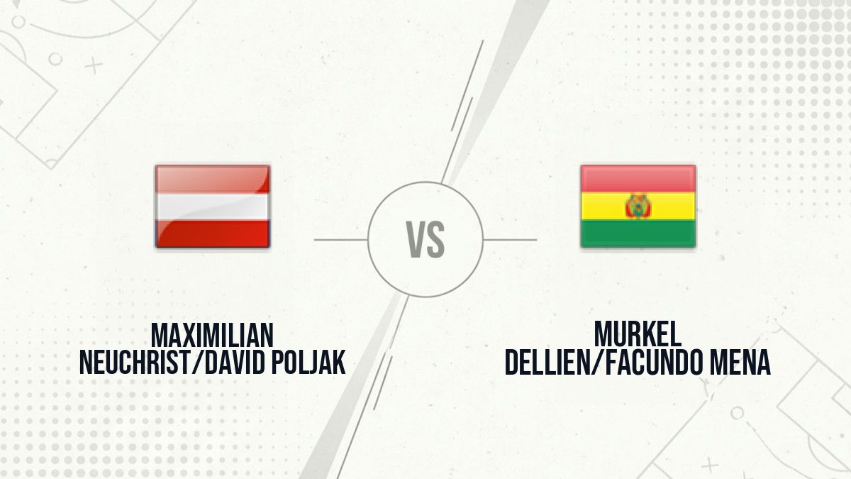 Pronostic Maximilian Neuchrist/David Poljak Murkel Dellien/Facundo Mena