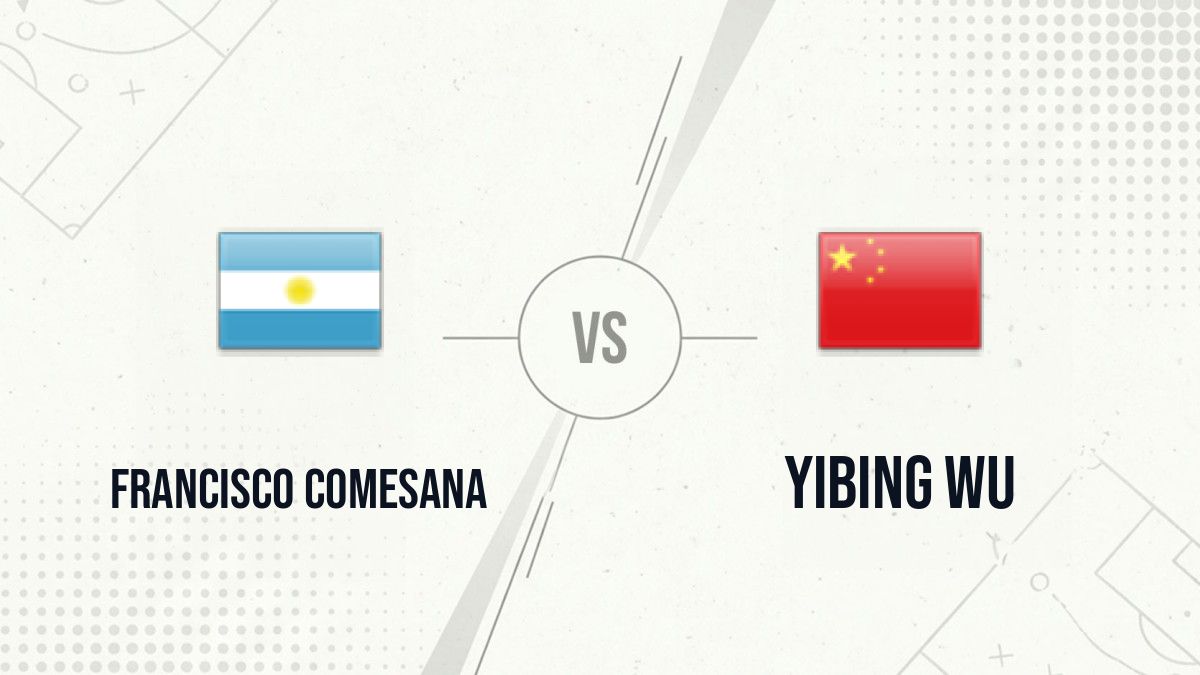 Pronostic Francisco Comesana Yibing Wu