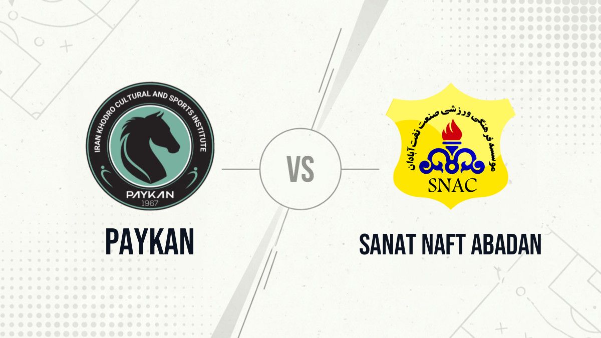 Pronostic Paykan Sanat Naft Abadan