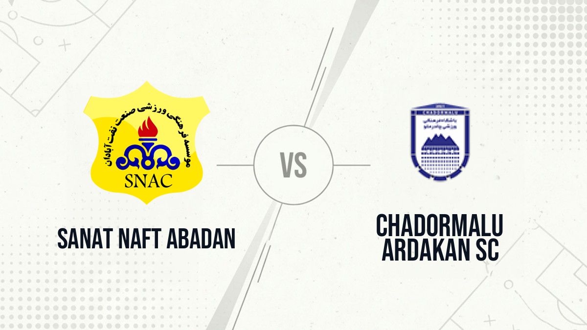 Pronostic Sanat Naft Abadan Chadormalu Ardakan SC