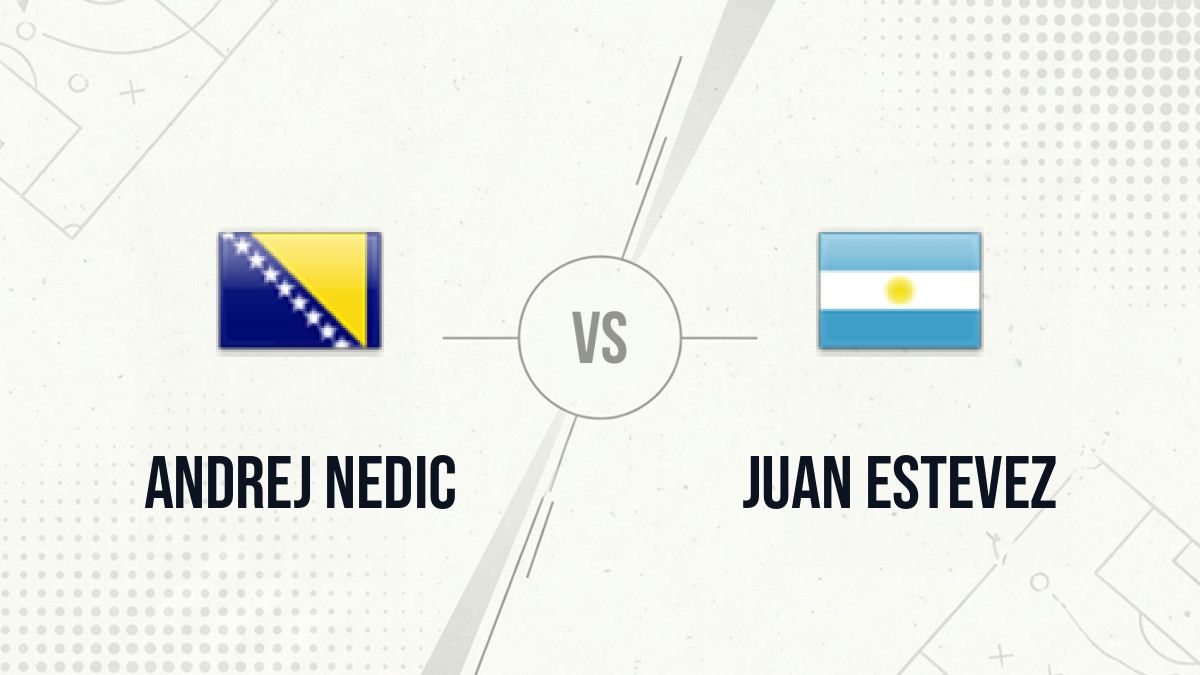 Pronostic Andrej Nedic Juan Estevez