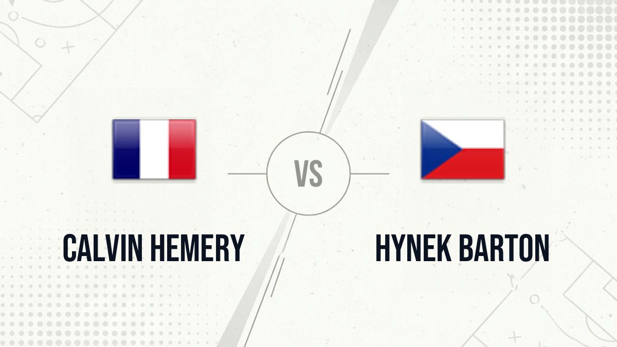 Pronostic Calvin Hemery Hynek Barton