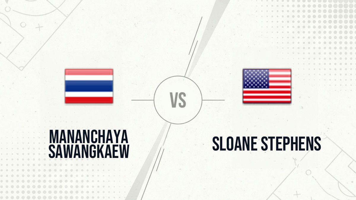 Pronostic Mananchaya Sawangkaew Sloane Stephens