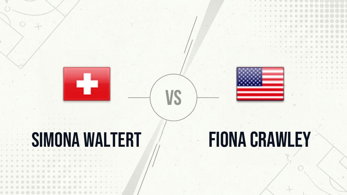 Pronostic Simona Waltert Fiona Crawley
