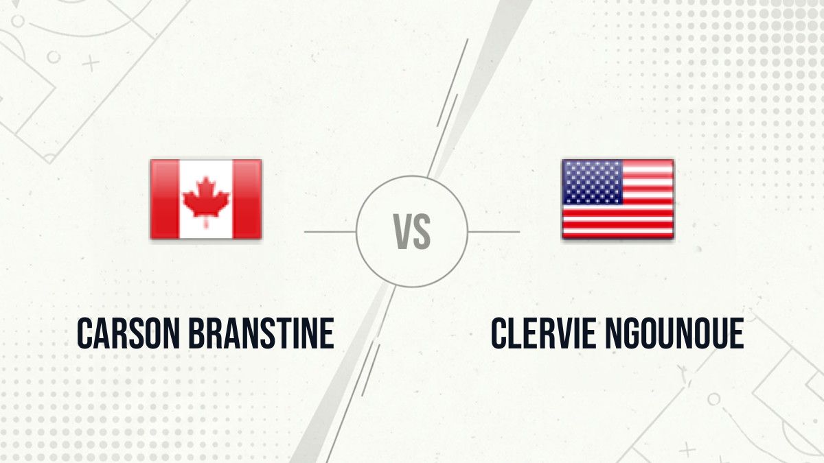 Pronostic Carson Branstine Clervie Ngounoue